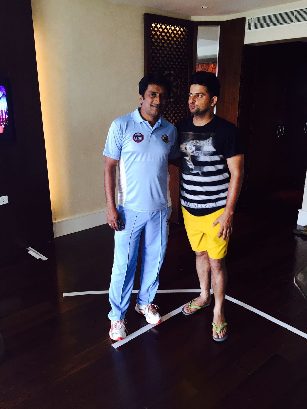 Performance optimization session with former Indian cricketer Suresh Raina